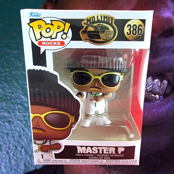 Master P funko # 386 (nib) with pop protector - Picture 1 of 7